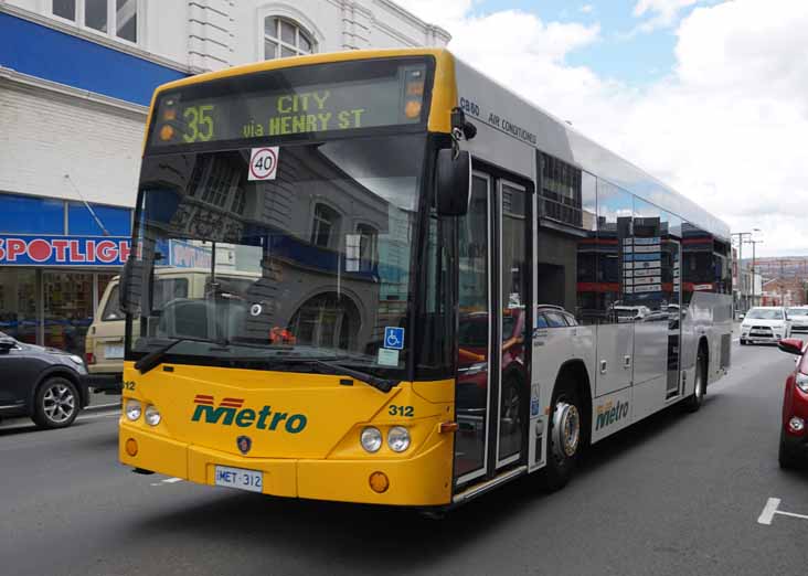 Metro Tasmania Scania K230UB Custom CB60 Evo II 312